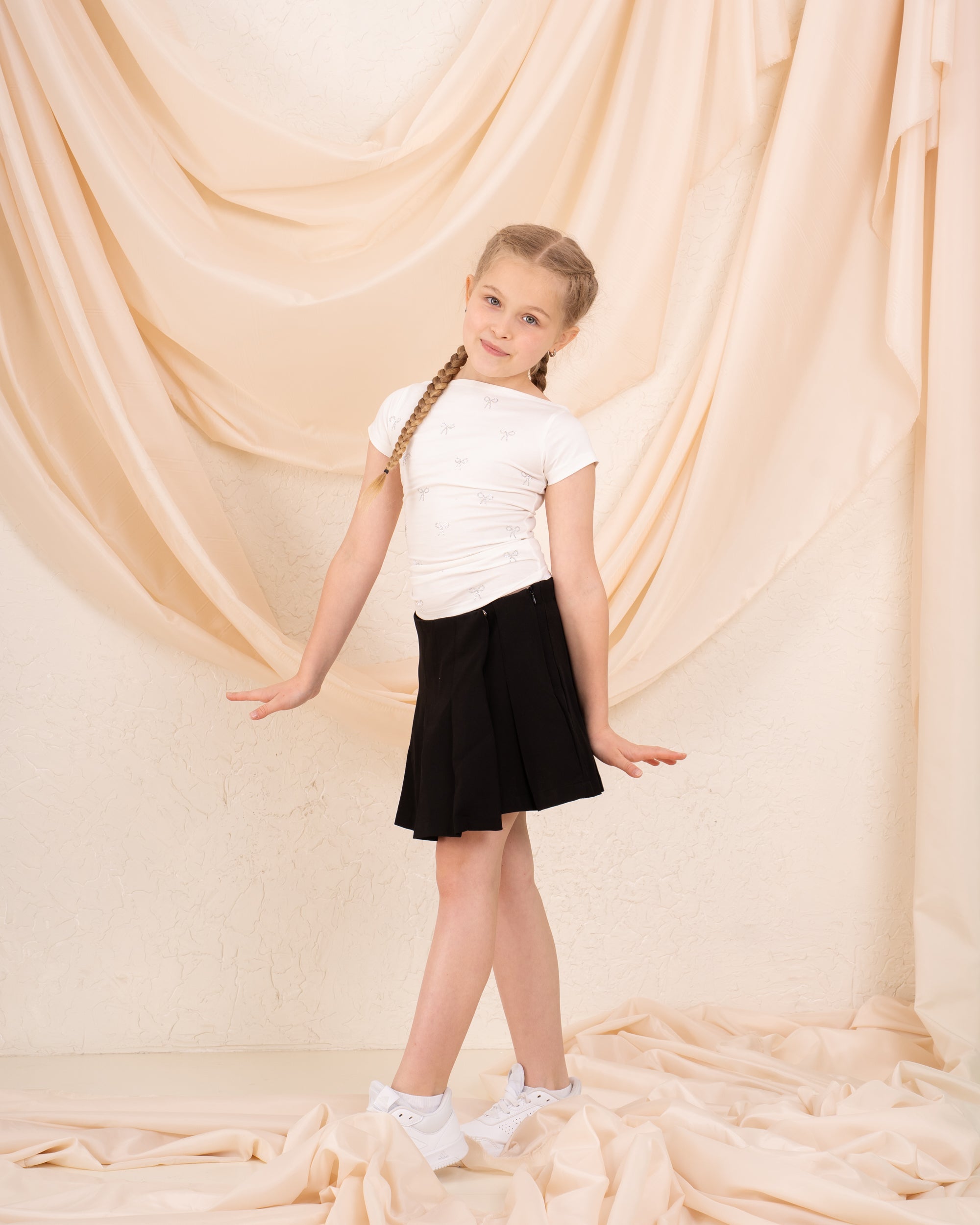 Girl top with sparkled