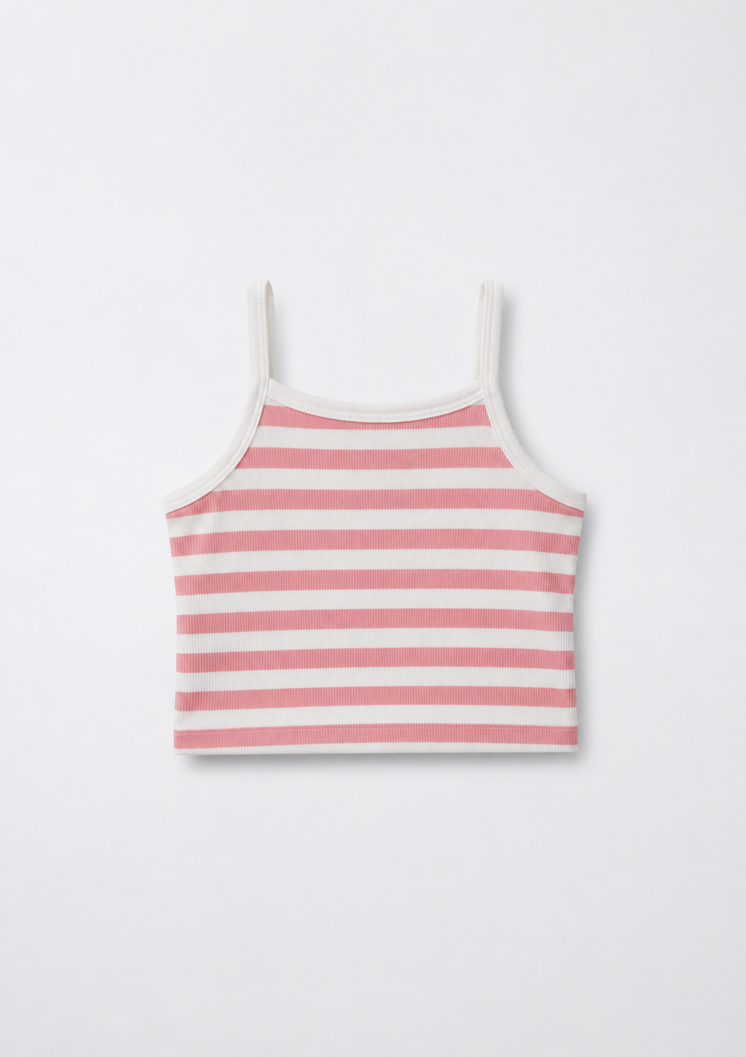 Striped Cropped Tank Top