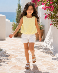 Sparkling Ruffle Crop Top