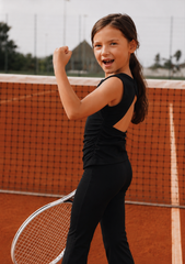 Girl sport backless top