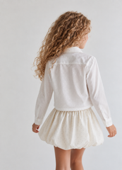 Girl sparkled shirt