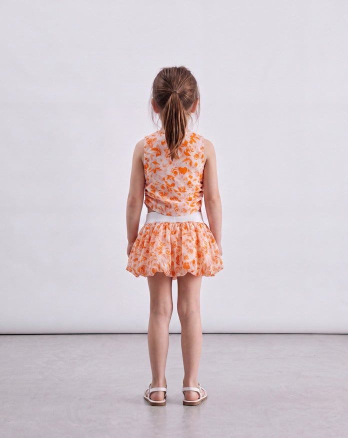Girl floral top