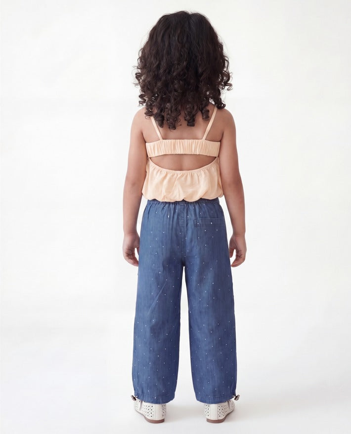 Girl ballon puff top