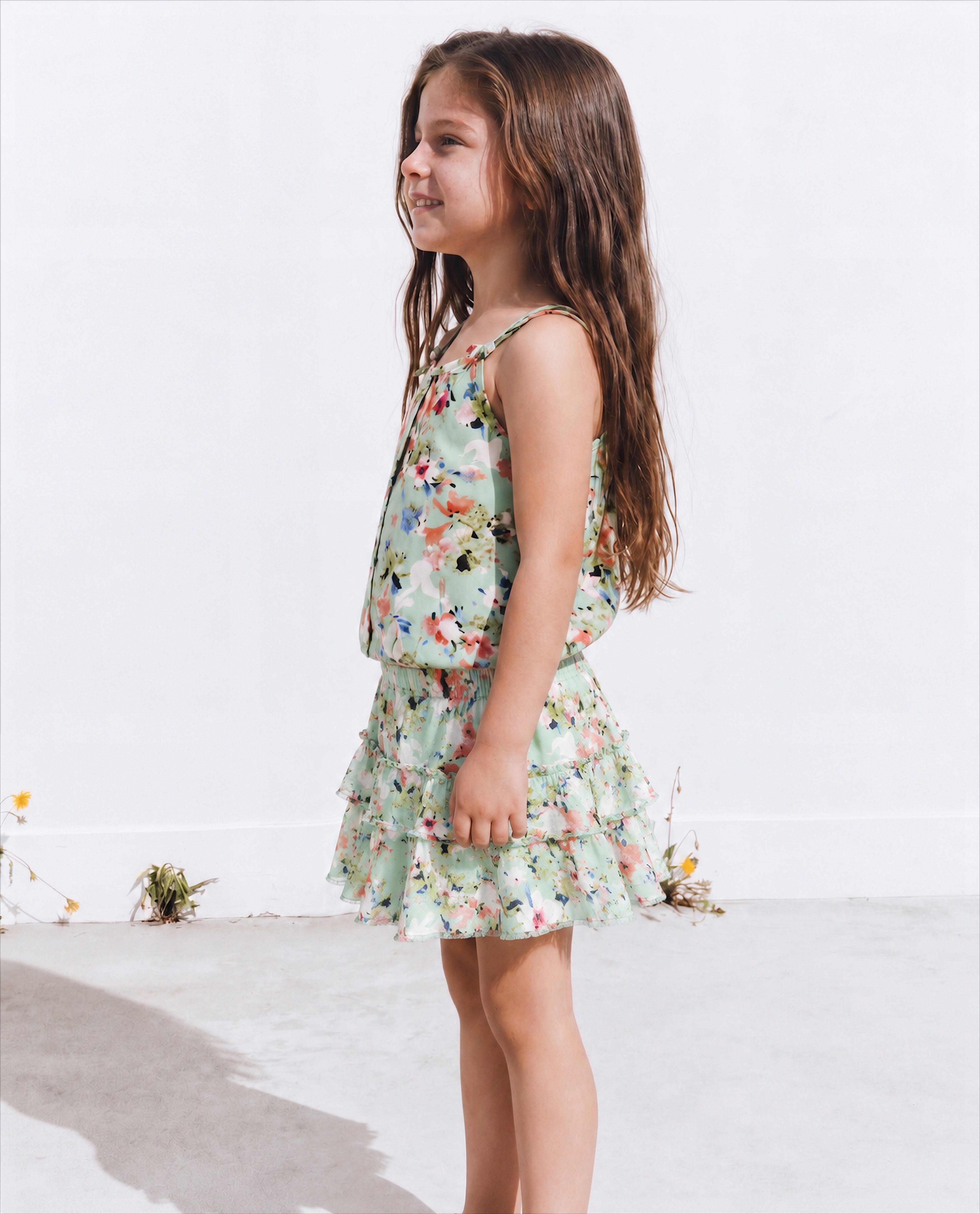 Girl floral top