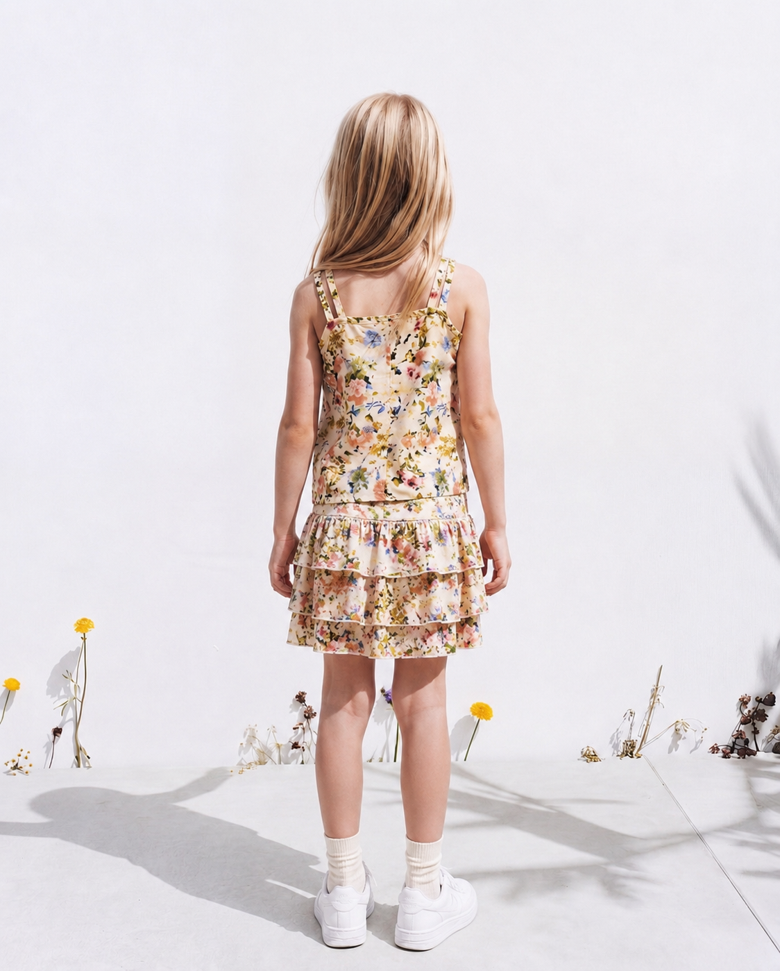 Girl floral top
