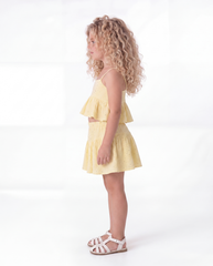 Girl sparkled strap top