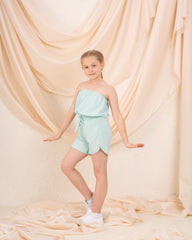 Girl crushed jumpsuit