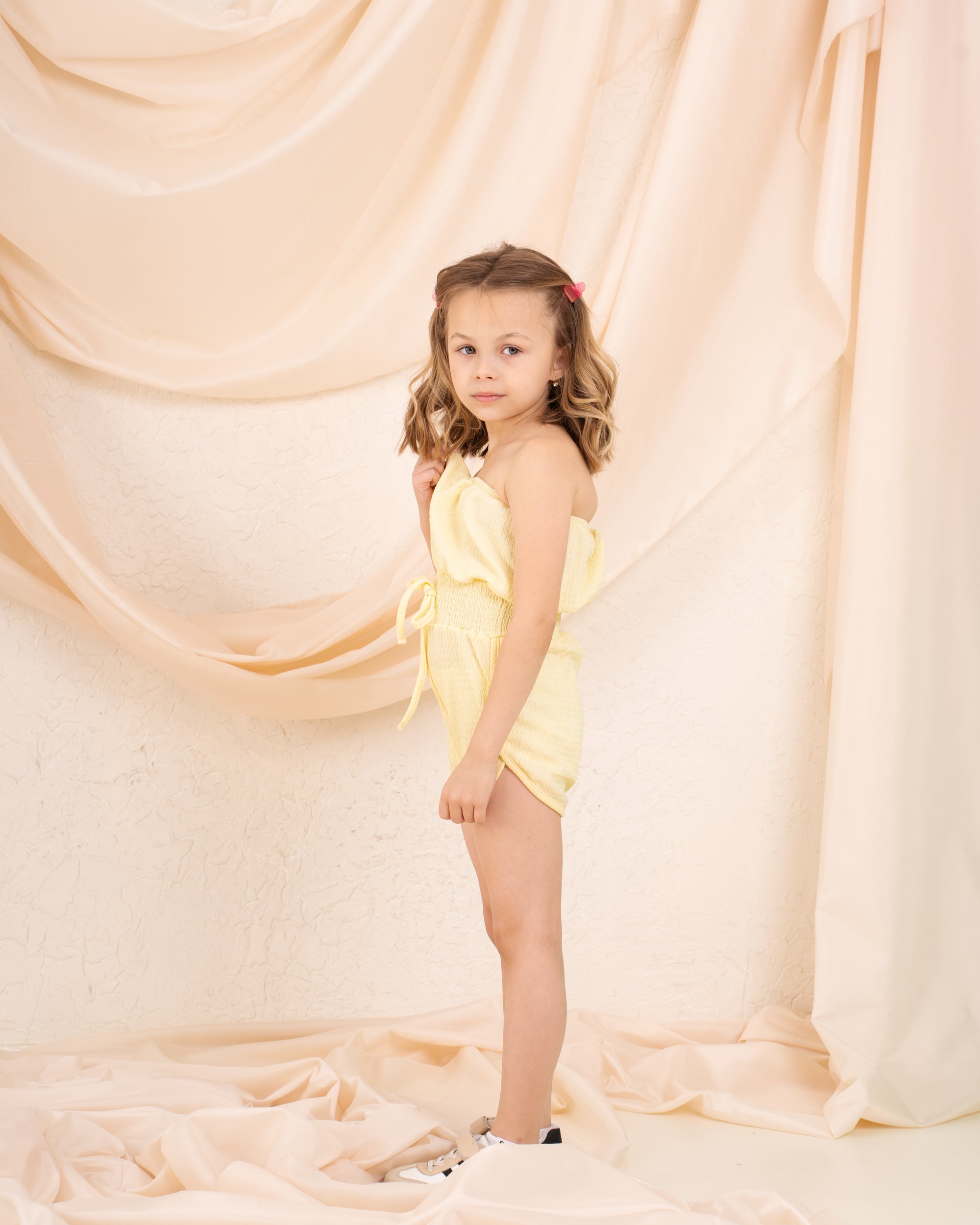 Girl crushed jumpsuit