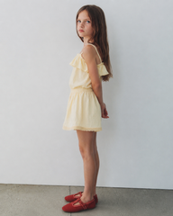 Girl high low jumpsuit