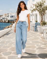 Teens straight leg denim
