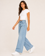 Teens straight leg denim