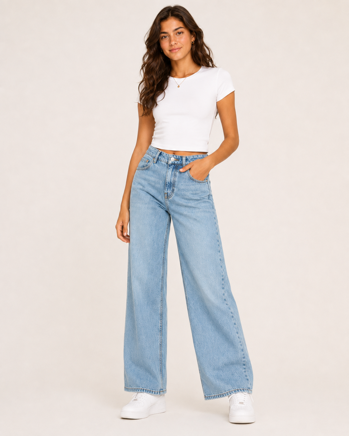 Teens straight leg denim