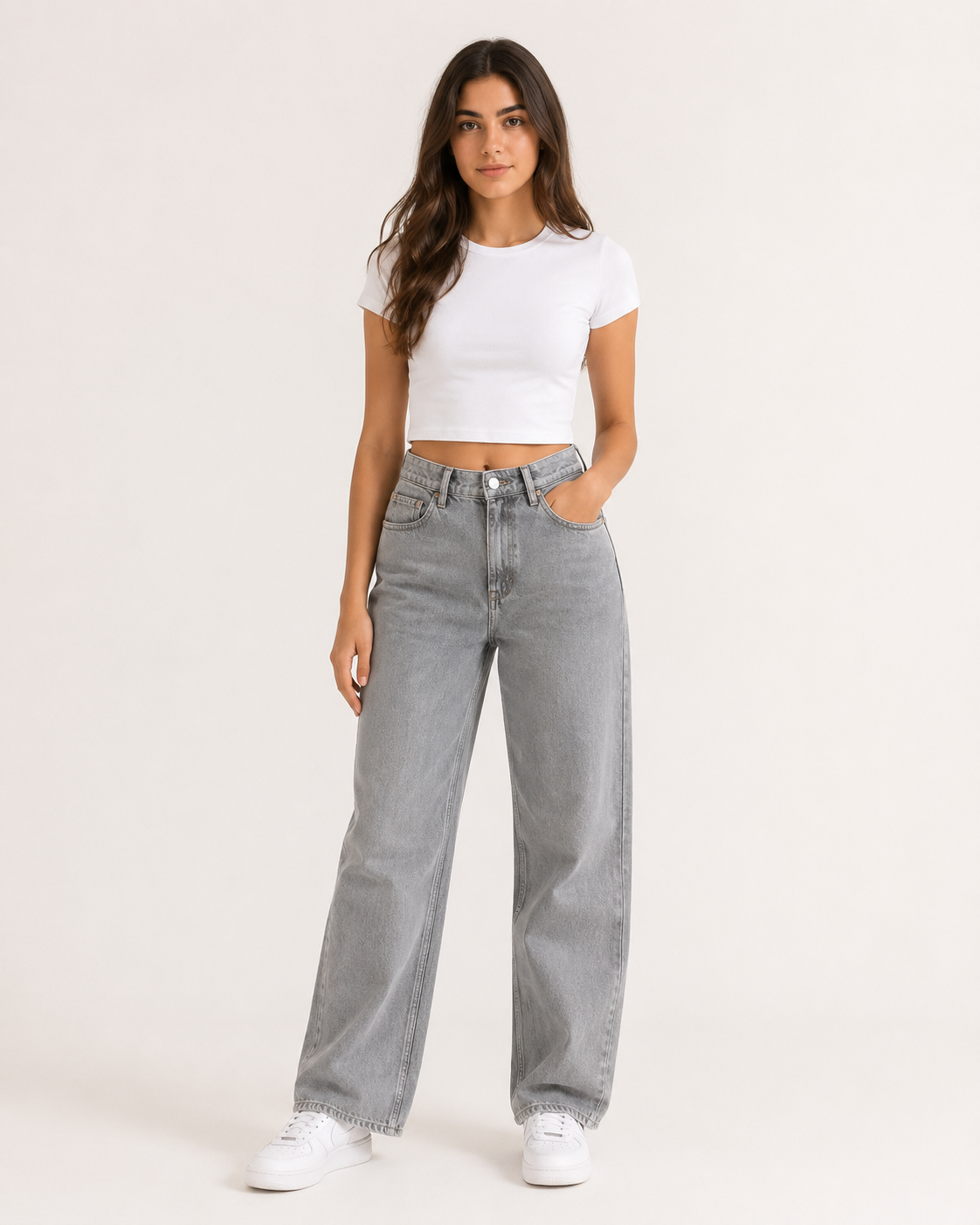 Teens straight leg denim