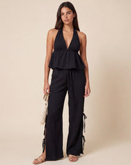 Teens Coastal Dream Black Pants