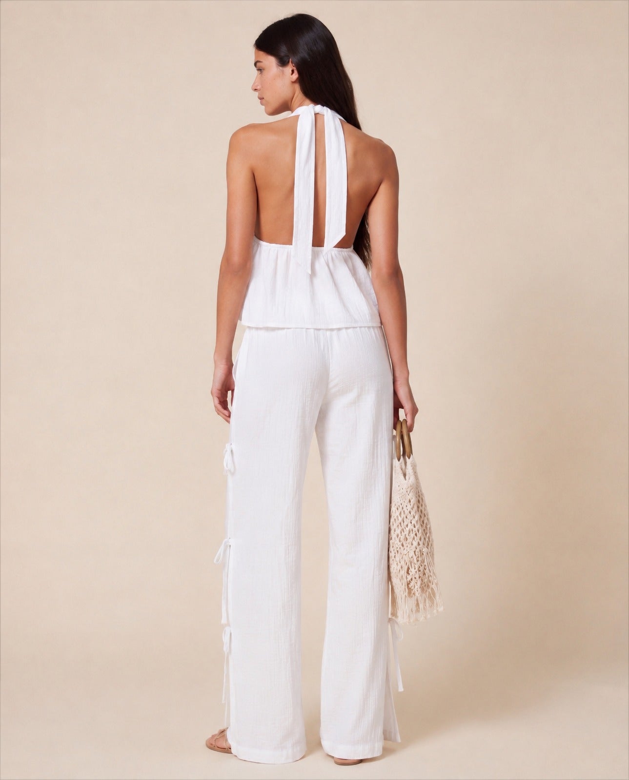 Teens Coastal Dream White Pants