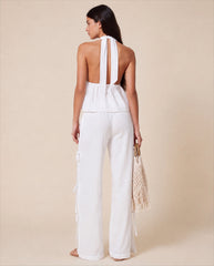 Teens Coastal Dream White Pants