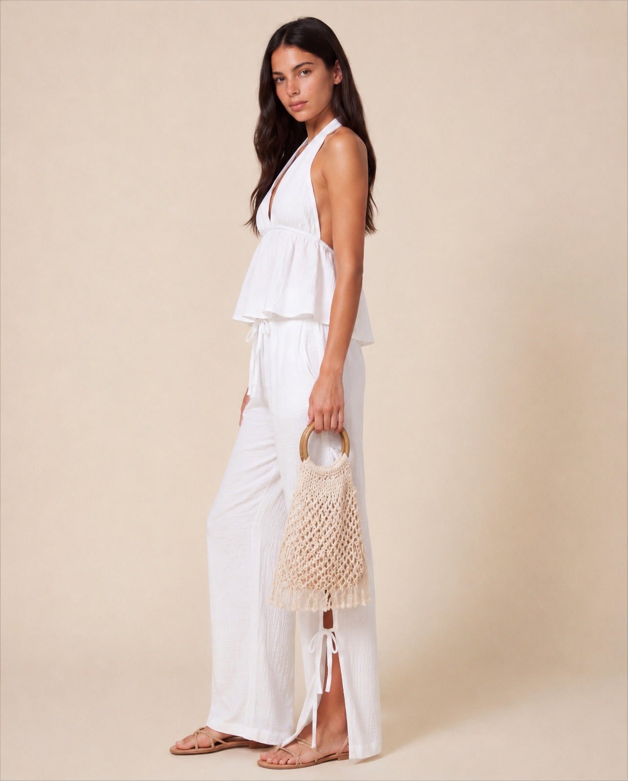 Teens Coastal Dream White Pants