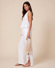 Teens Coastal Dream White Pants
