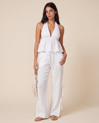 Teens Coastal Dream White Pants