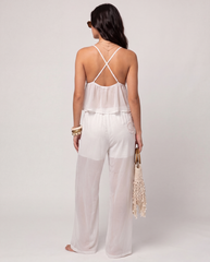 Teens halter crochet top