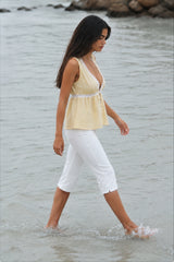 Teens Lenin contrast waist