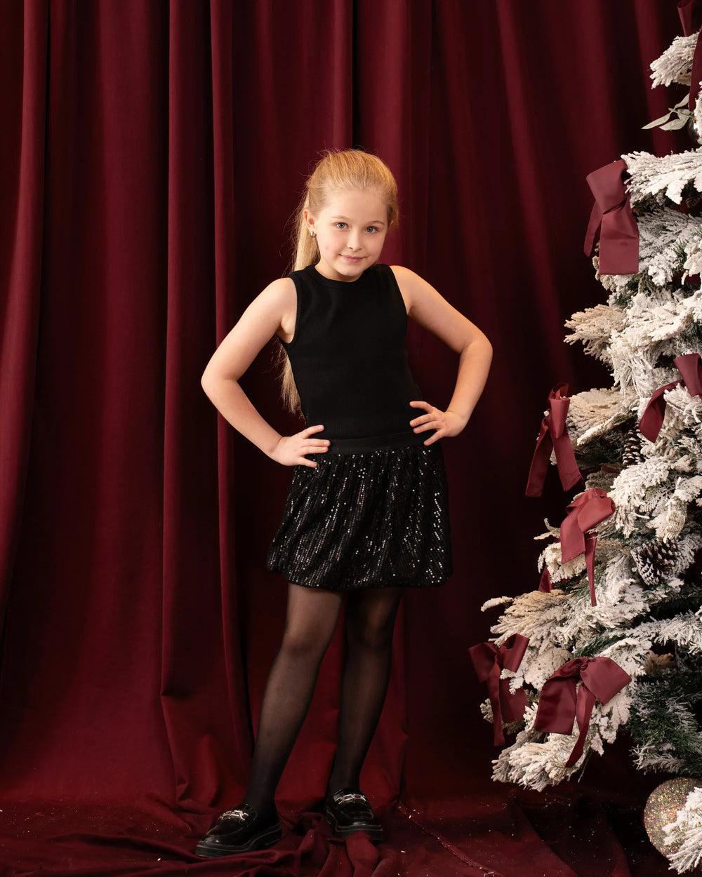 Sparkling Sequin Skirt - Venti
