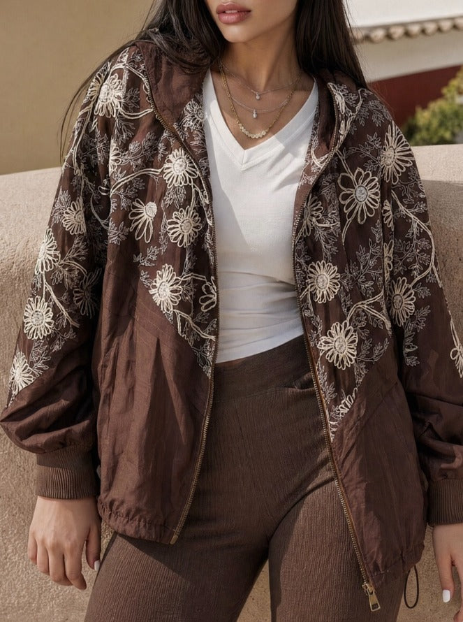 The Embroidered Summer Jacket woman