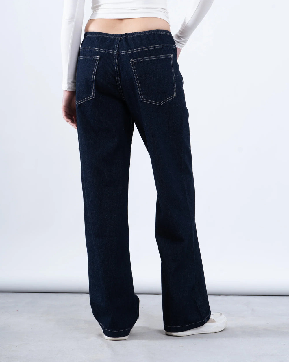 Drawstring Denim Pants - Venti