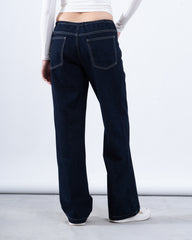 Drawstring Denim Pants