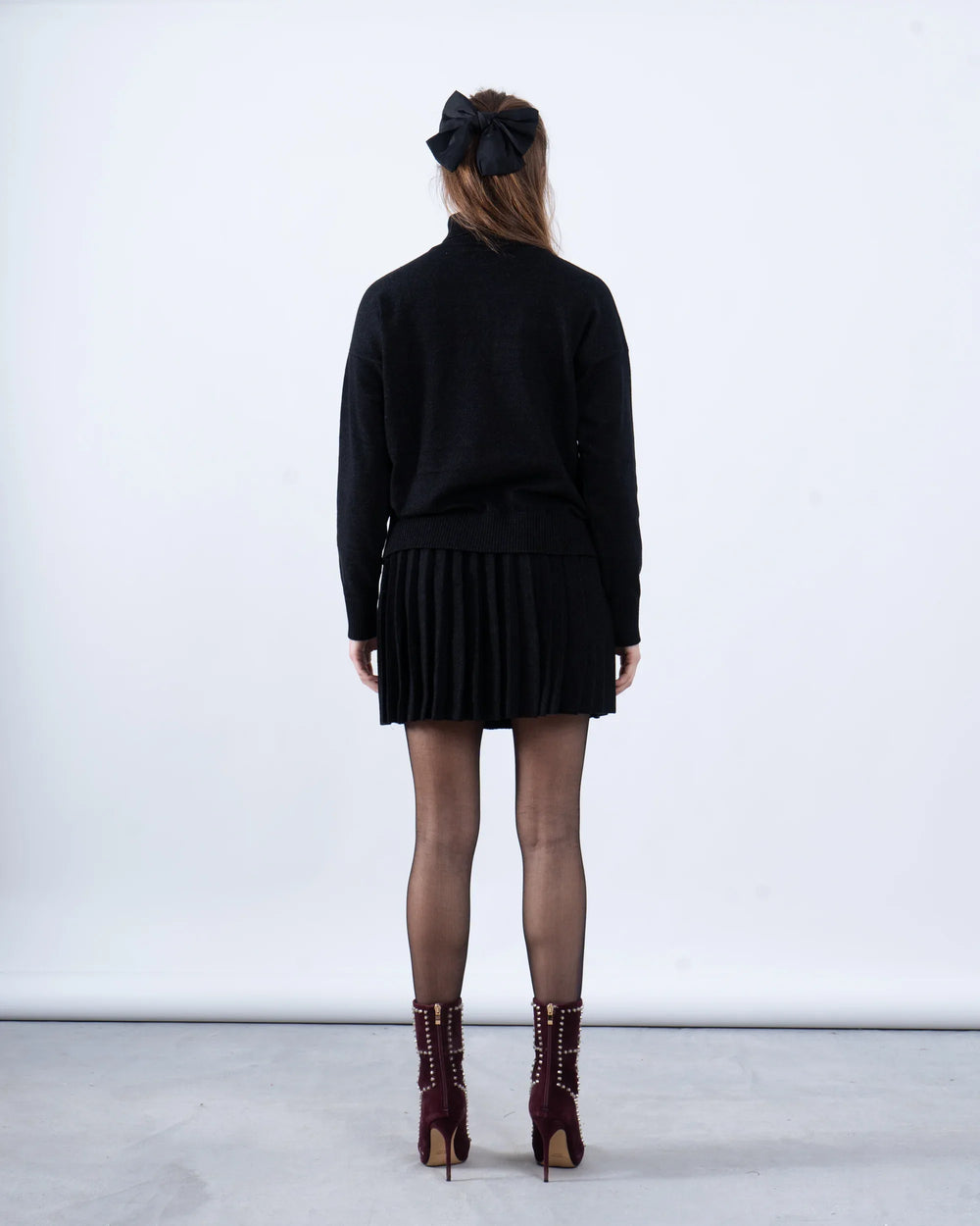 Knit Pleated Skirt - Venti