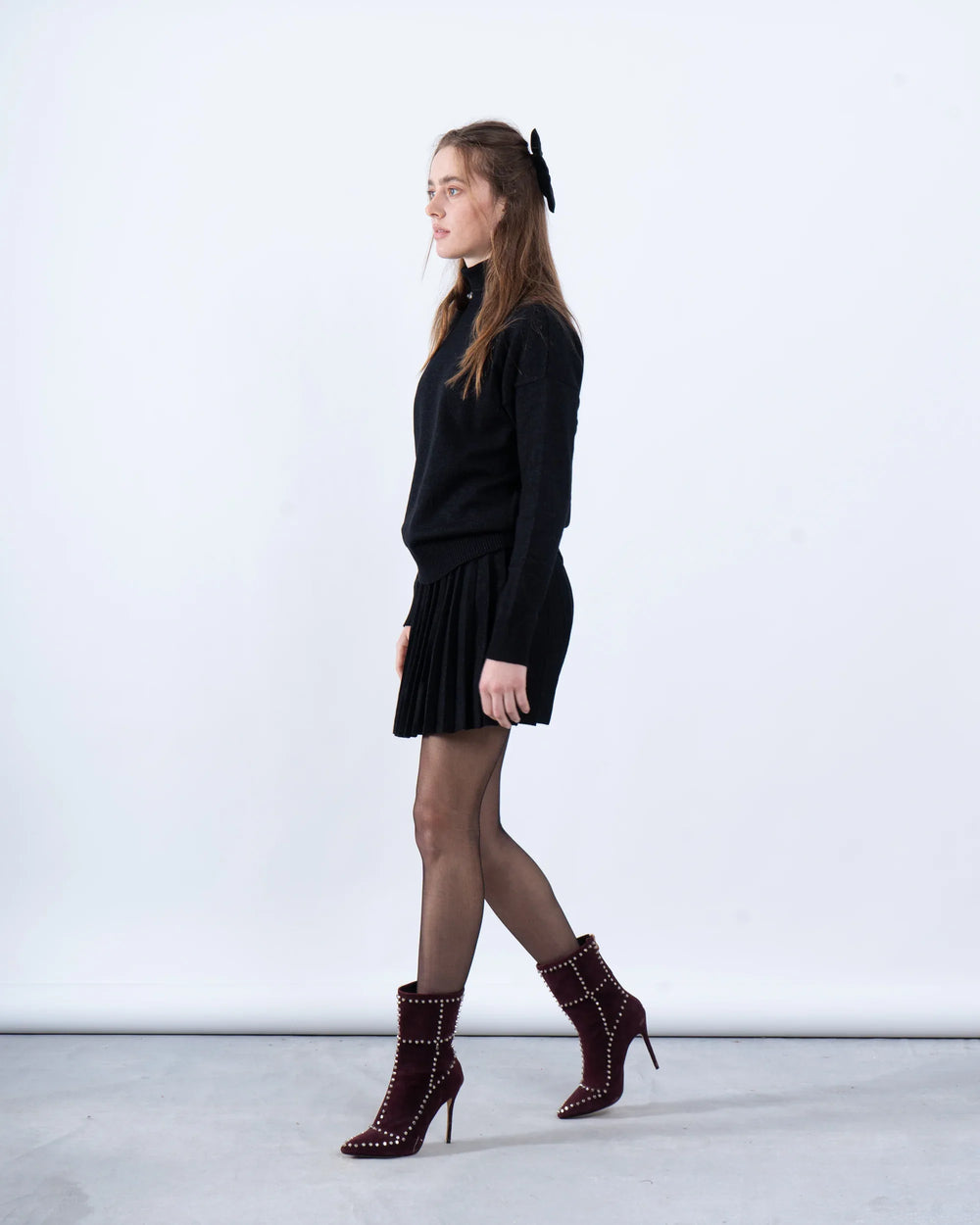 Knit Pleated Skirt - Venti