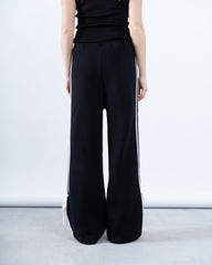 Wide-Leg Track Pants With Side Tape