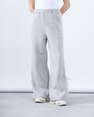 Wide-Leg Track Pants With Side Tape