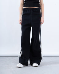 Wide-Leg Track Pants With Side Tape