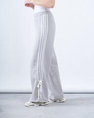 Wide-Leg Track Pants With Side Tape