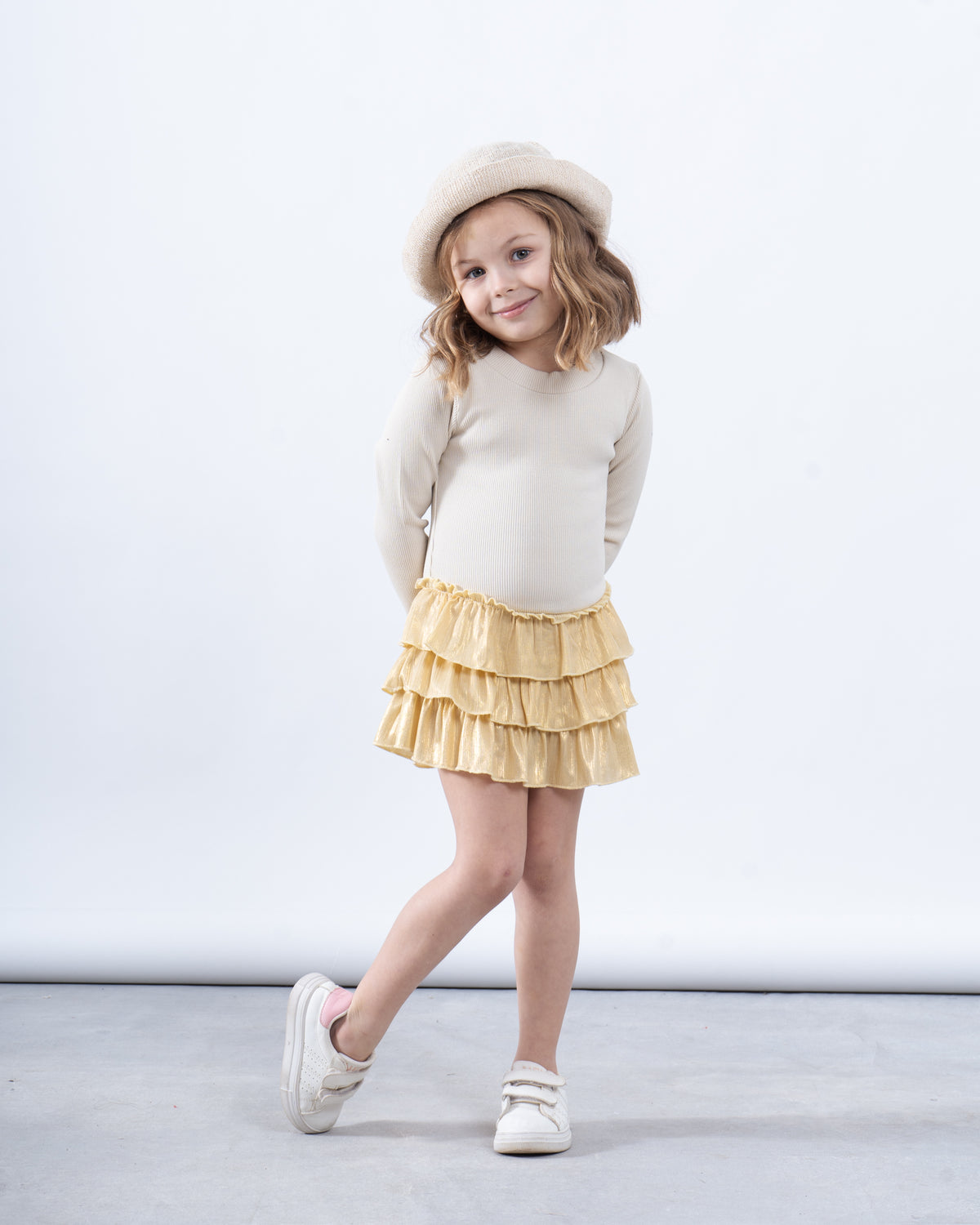 Girl ruffle dress