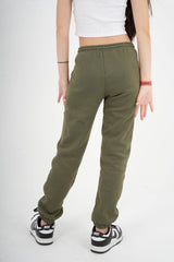 Fleece-Lined Cargo Sweatpants