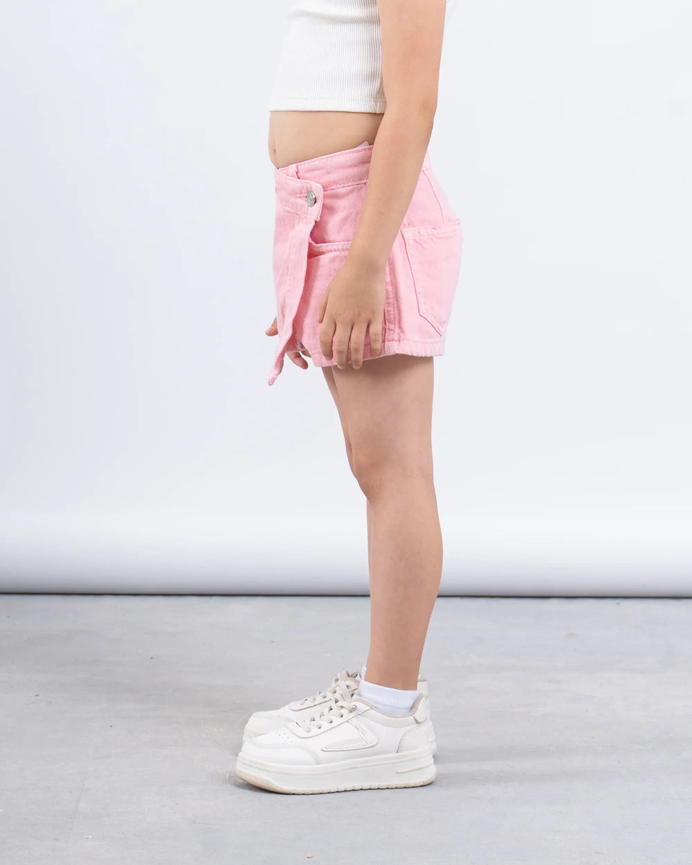 Denim Washed Skort - Venti