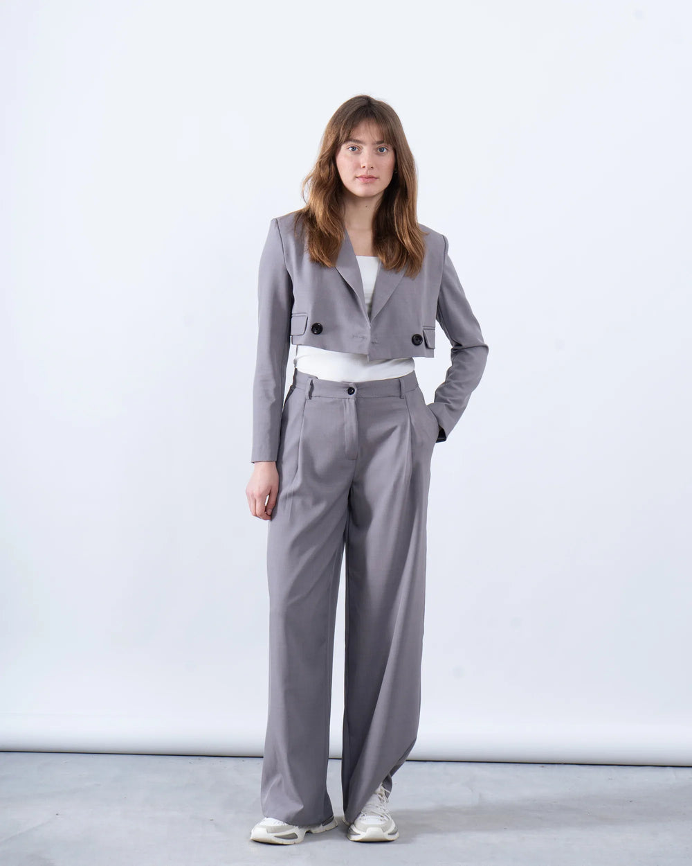 Cropped Women Blazer - Venti