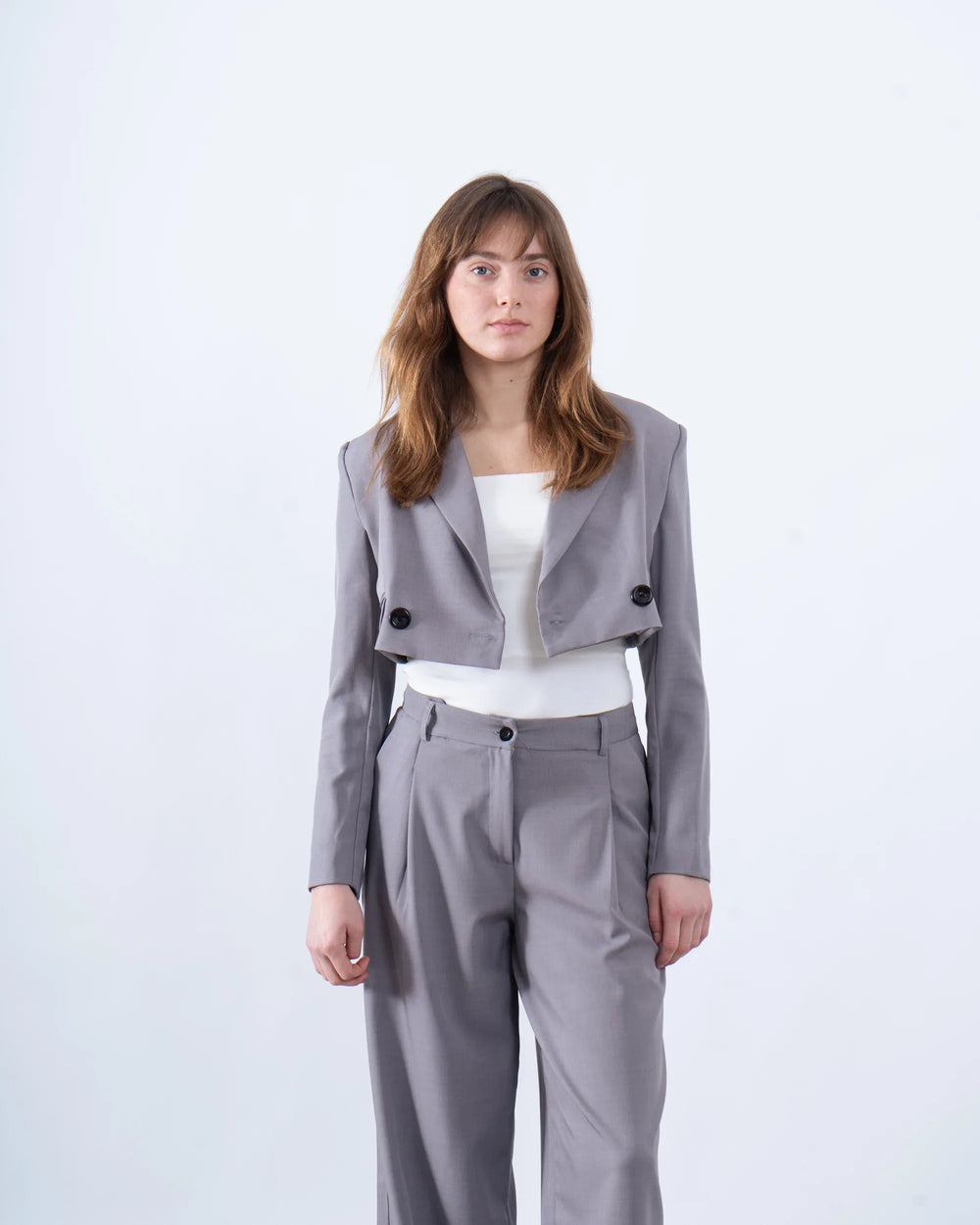 Cropped Women Blazer - Venti