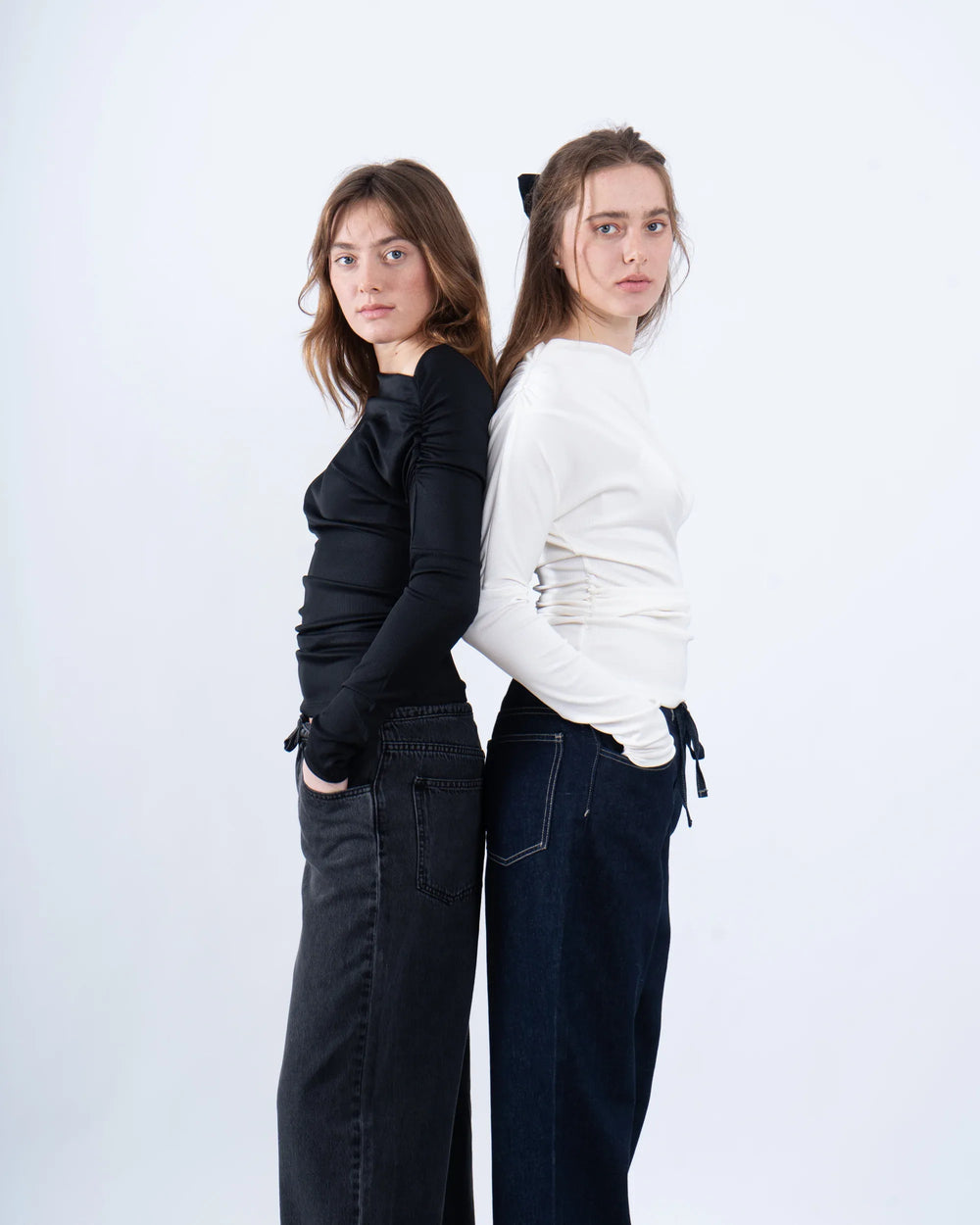 Fitted Draped Top - Venti