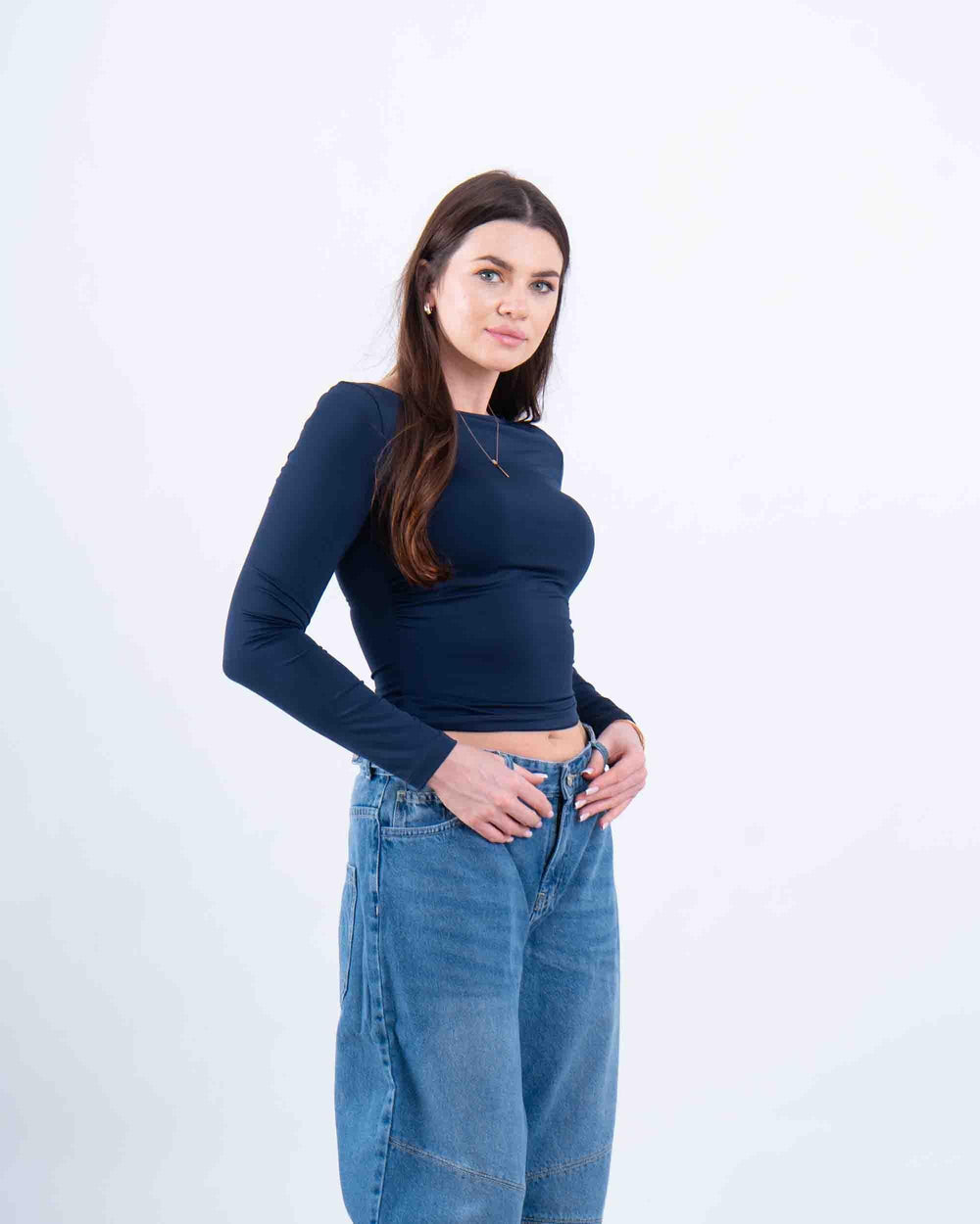 Off-Shoulder Draped Top - Venti