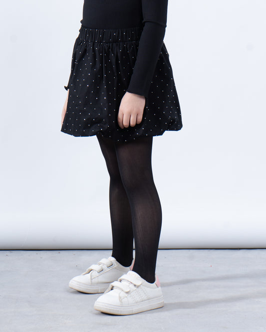 Puff-Ball Sparkling Skirt