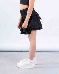 Sparkling Skirt With Bows