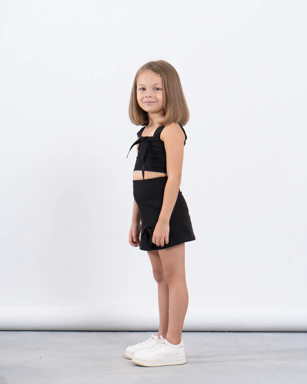 Mini Skirt With Pop-out Flower - Venti