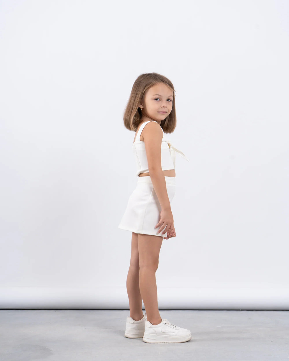 Mini Skirt With Pop-out Flower - Venti