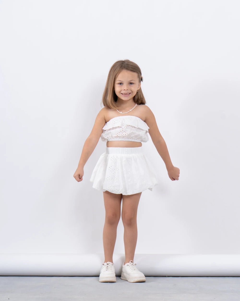 Broderie Puffball Skirt - Venti