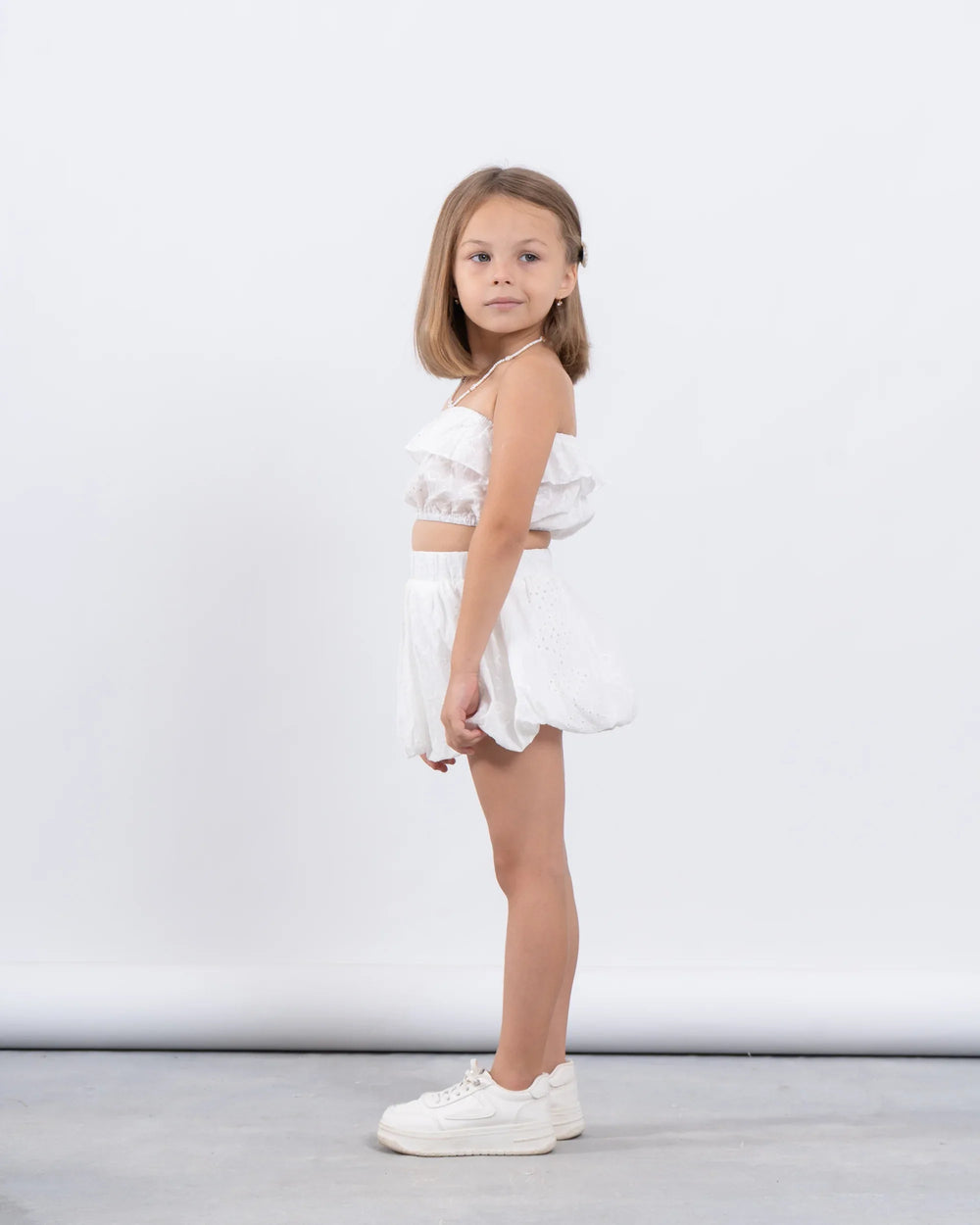 Broderie Puffball Skirt - Venti