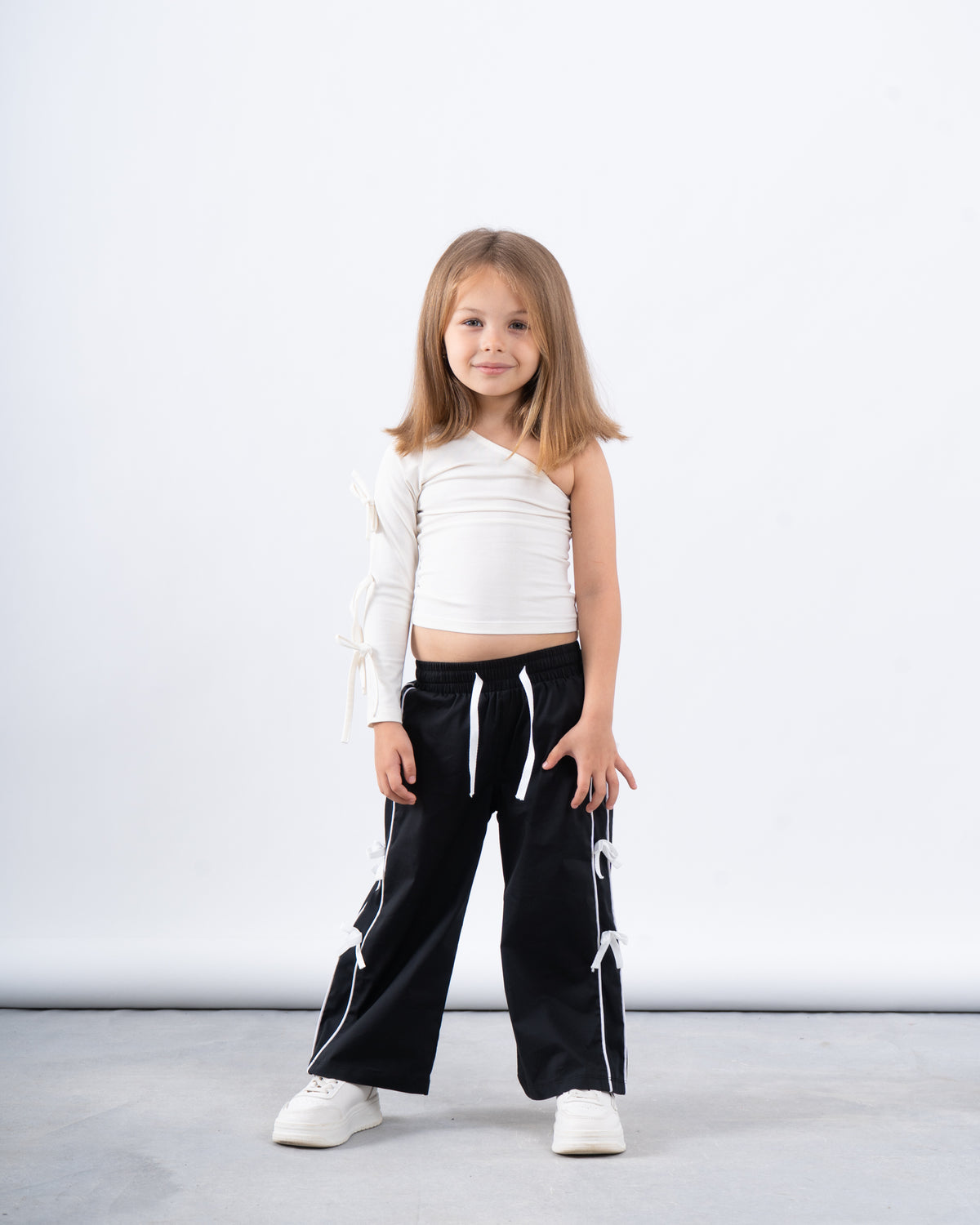 Bow-Detail Track Pants