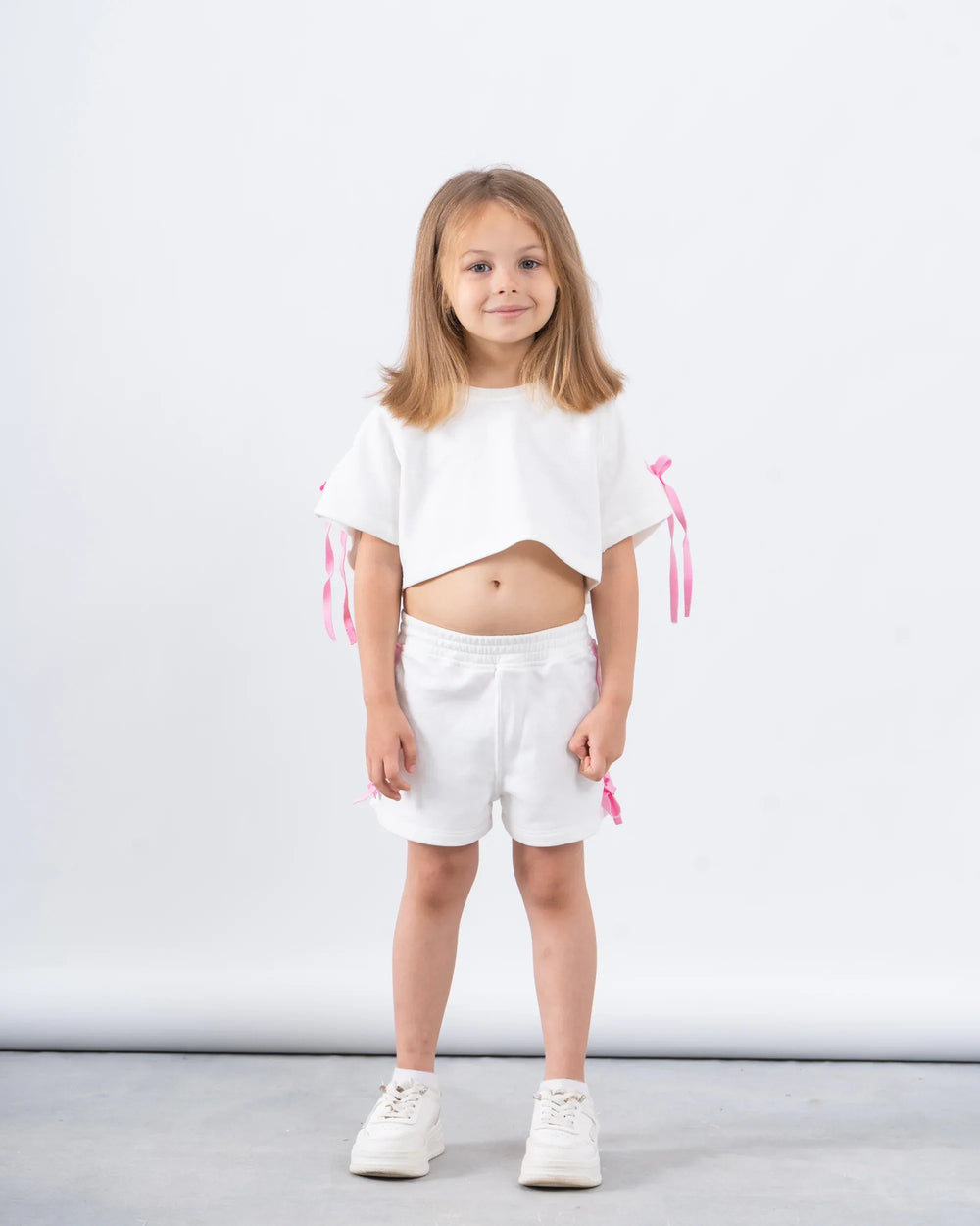 Ribbon-Detail Cropped Top - Venti